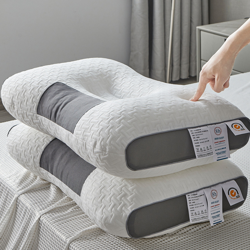 睡眠を助ける頚椎保護、ツイストホテルボーンニットSPA枕、大人学生用枕芯の国境を越えた特別供給|undefined