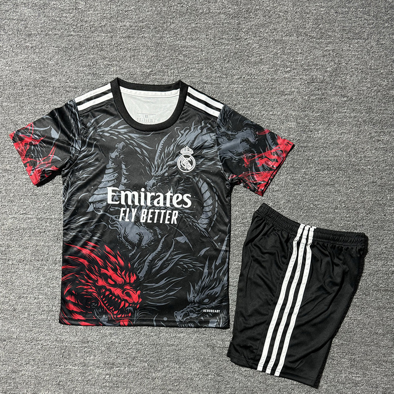 2526西甲联赛皇家马德里巴塞贝蒂斯soccer jerseys球迷版儿童套装|undefined