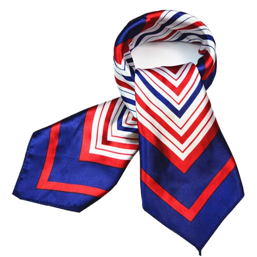 Полоса профессиональные шарфы атласные 50 шарфы шелковой печати декоративные шарфы шарф оптом