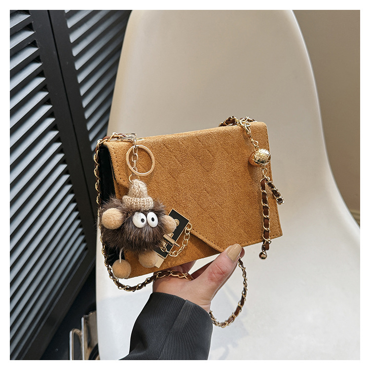 2024 Spring New Trendy Women's Texture Leisure Personality Small Square Single Shoulder Crossbody Bag_voghion.com