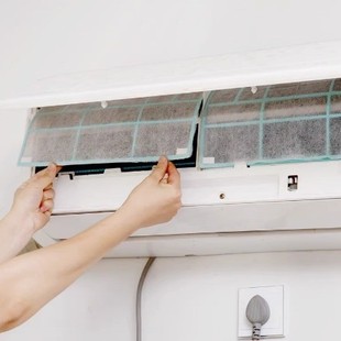 Household can be cut air conditioning filter dust dust dust screen air outlet air purification filter paper