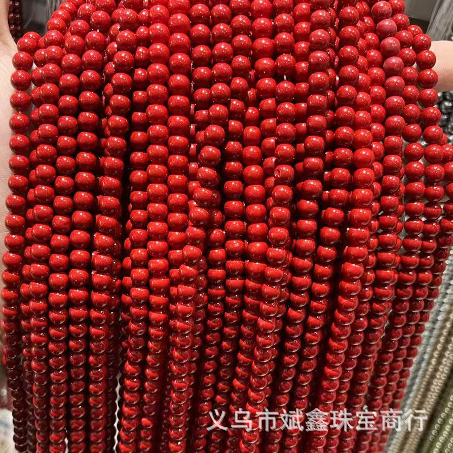 斌鑫ジュエリー7a高品質施家瑠璃真珠散珠直孔貝殻真珠diyアクセサリー部品バッチ