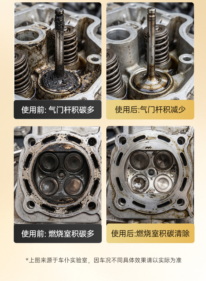 3-pack CarPoo Motorcycle Fuel Additive for Carbon Removal, Specialized Additive to Clean Carbon Deposits in Oil Lines and Boost Power