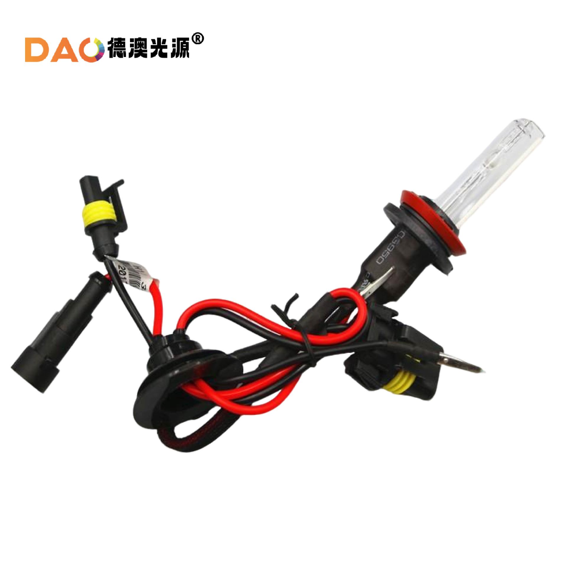 Venta directa de fábrica, lámpara de xenón HID ultrablanca de 55W, bombilla de xenón 6000KH1 H7 HID