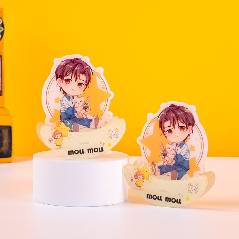 アニメアクリル観覧車スタンド回転木馬海賊船装飾品透明シェーカースター漫画周辺機器|undefined