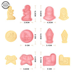 餅乾模具塑料3d立體卡通烘焙家用可愛按壓式糖霜翻糖曲奇壓模