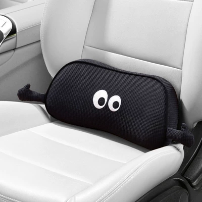 Waist support — Car Lumbar Support Thin Lumbar - mamba-black-surround-waist-support-for-pressure-relief-all-season-single-lumbar-support-no-specifications