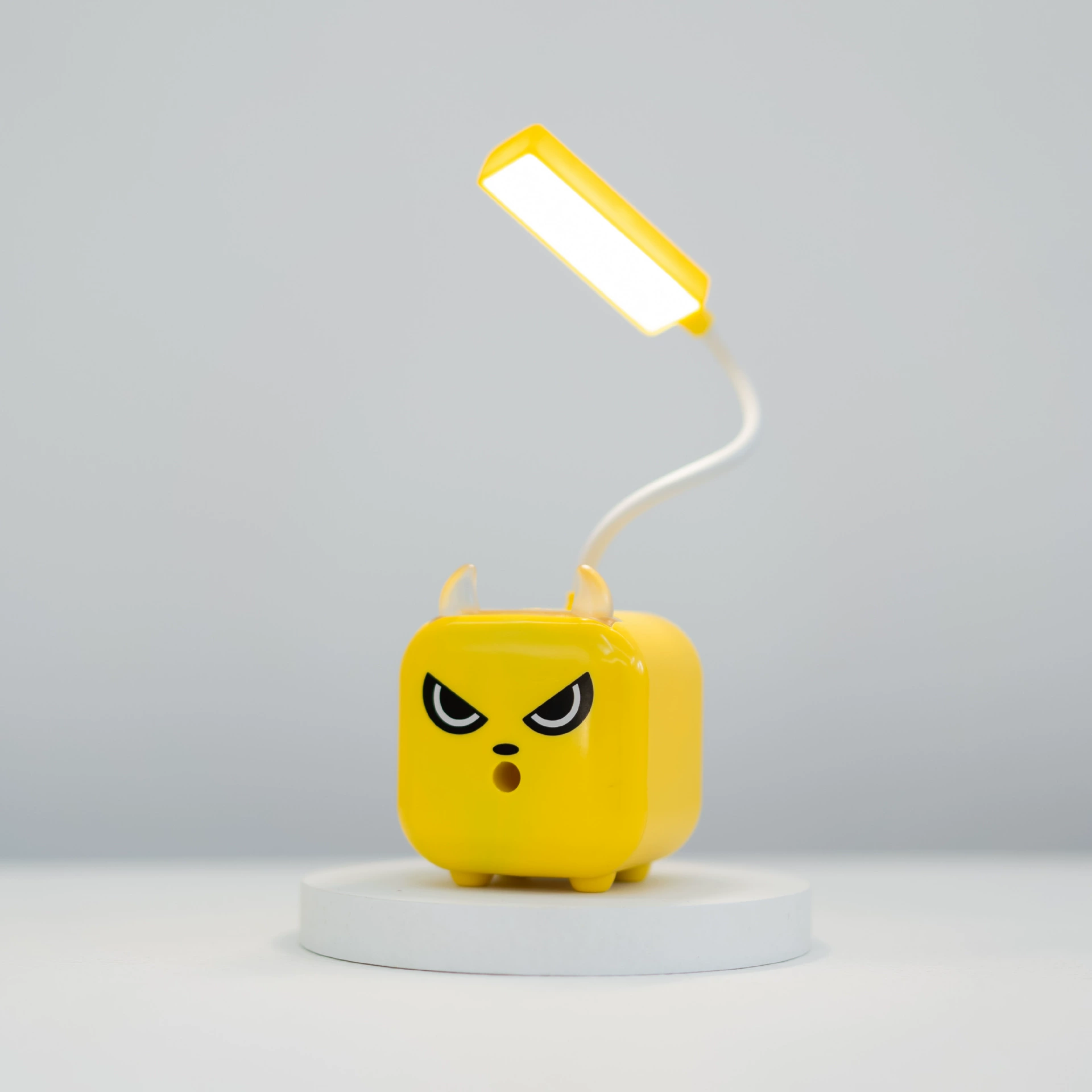 Creative table lamp charging, pens holder, sharpener for students, cute lights, Birthday gift