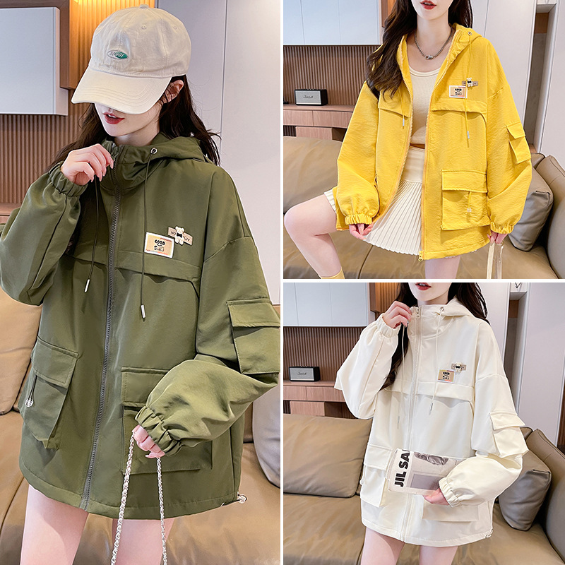 Xianyu Wardrobe Cat Ear Jacket Women's Spring and Autumn 2025 New College Small Hooded Windproof Jacket