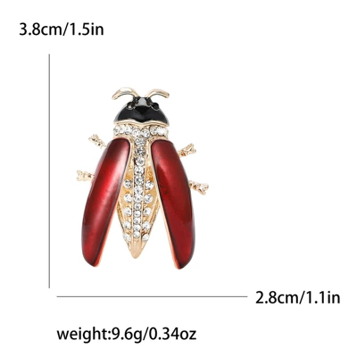 New Fashion All-match Alloy Enamel Yaxa sancaqları - red-0705-rd