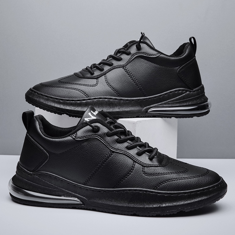 Scarpe casual da uomo in pelle da uomo d'affari di grandi dimensioni in stile coreano alla moda primaverile alla moda per studenti_voghion.com