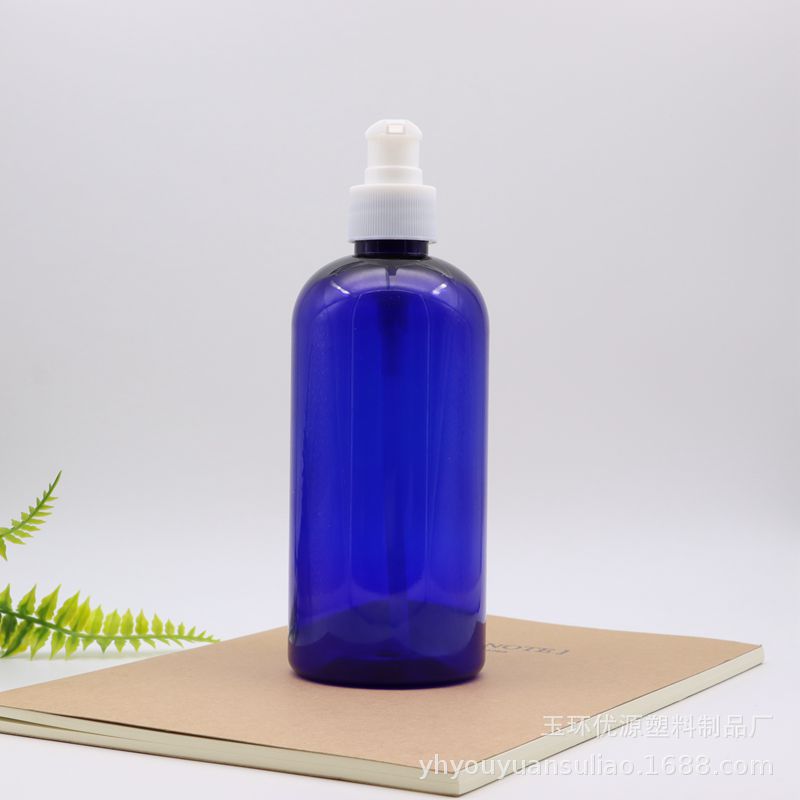 500ml圆肩pet塑料瓶洗发沐浴瓶洗手液瓶分装瓶密封挤压瓶密封性好