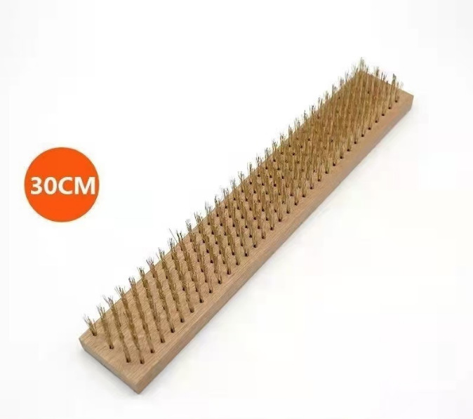 구리 도금  30cm 구리 도금 단일 브러시 헤드(철 부품 없음, 나무 기둥 없음), 구리선