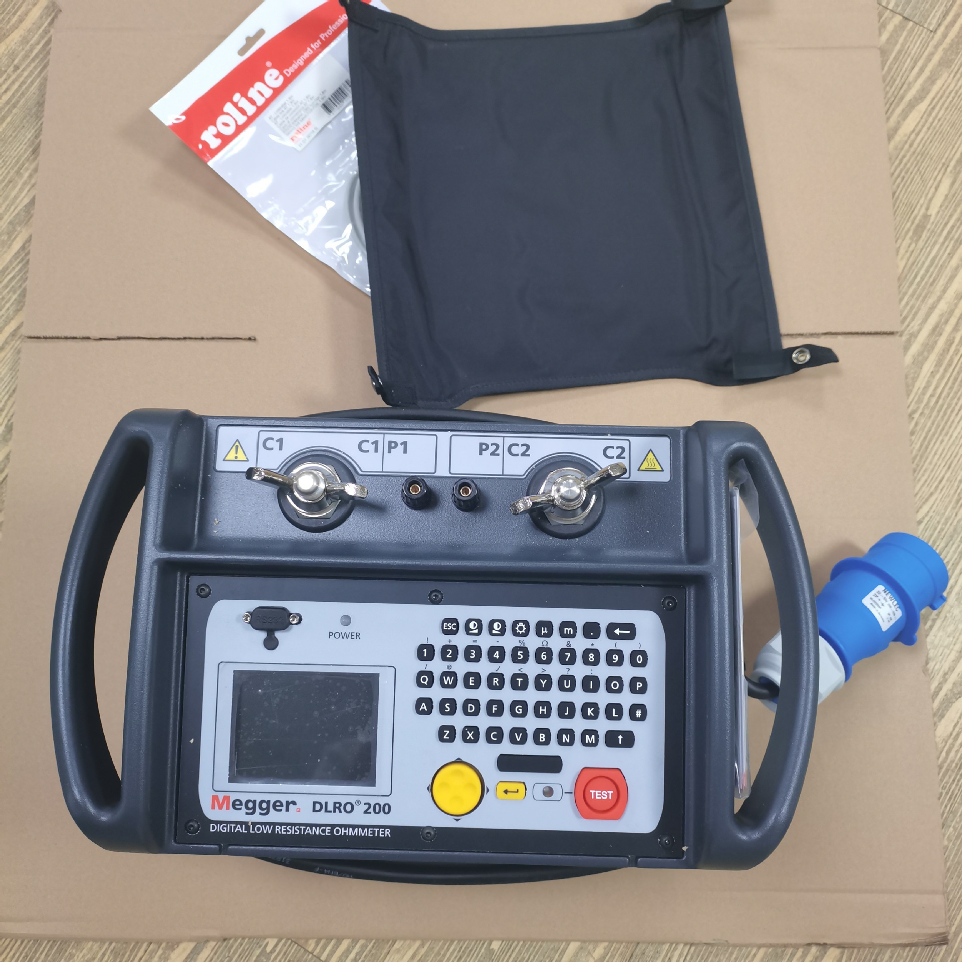 梅格 MEGGER 低电阻测试仪 DLRO200 200A 微欧表 DLRO600 600A