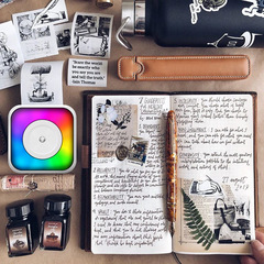 外貿標籤打印機連藍牙便攜式手持熱敏便貼紙簽打印小型口袋錯題機