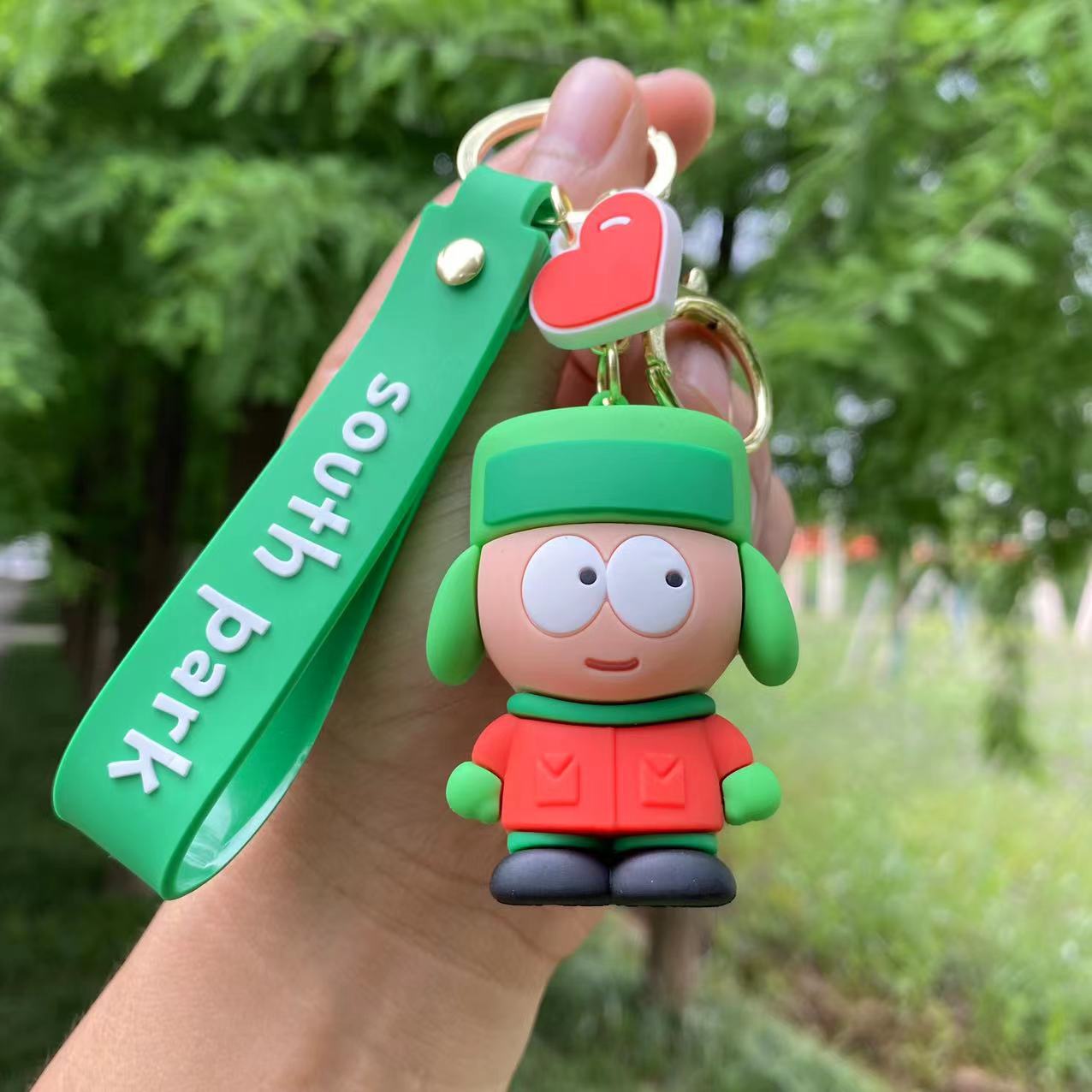 Cross-Border American Band South Park llavero South Park muñeca pareja colgante muñeca máquina pequeño regalo