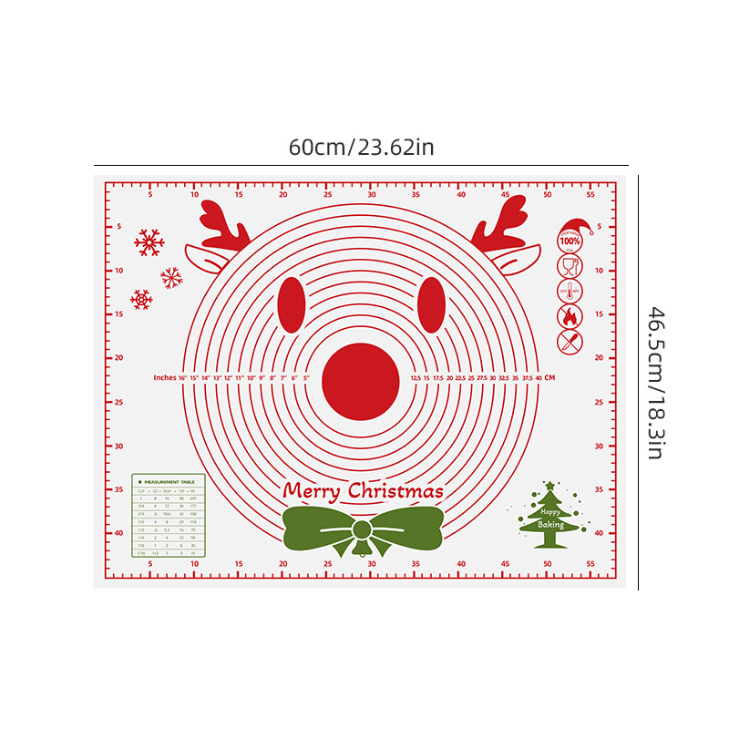 크리스마스 엘크 반죽 매트 (EVA 0.4mm)