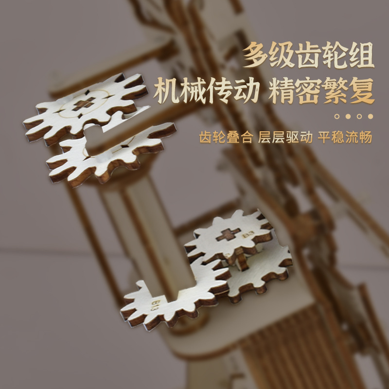 Tongmuqu 手作りオルゴールチェロ木製組み立てモデル 3D 立体パズル DIY クリエイティブギフト|undefined