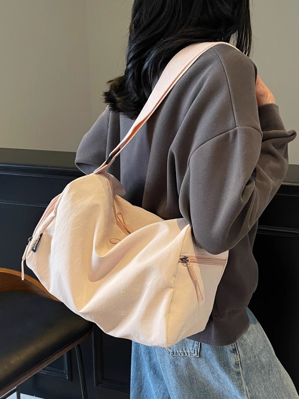 軽量カジュアル大容量トラベルバッグ女性のスポーツフィットネスヨガバッグ収納ポータブルクロスボディバックパック荷物バッグ女性