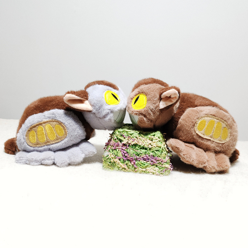 Dibujos animados lindo Totoro muñeca de peluche de juguete gato autobús niños muñeca garra máquina muñeca regalo de cumpleaños al por mayor