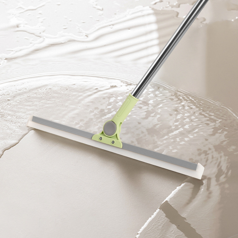 2025 New Magic Silicone Broom Double Scraper Head Floor Scraper Bathroom Sweeping and Sweeping Artifact