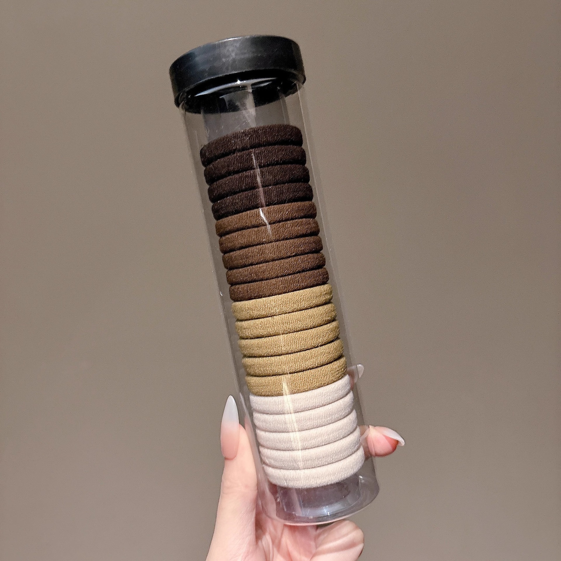 Curry enlatado de alta elasticidad sin marcas de cabello no daña el cabello de alta calidad sencillo estilo versátil correa de correa de cabeza duradera