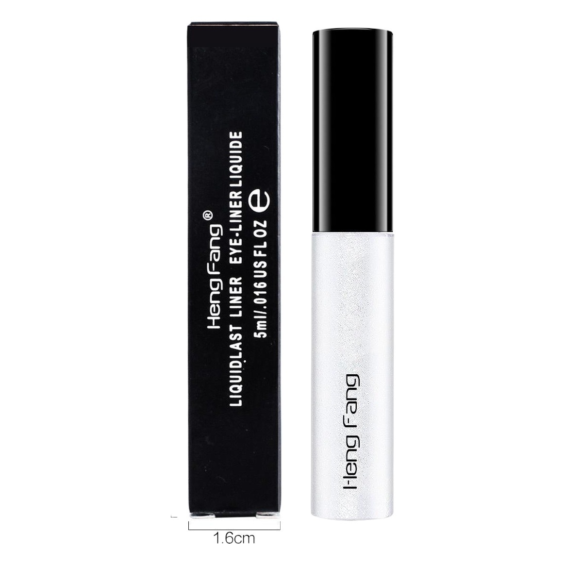 Cross-Border Hengfang Crystal Patch Sparkling Colorful Eyeliner, Quick-Drying, Easy to Apply Makeup, Not Easy to Smudge Liquid Eye Shadow Makeup