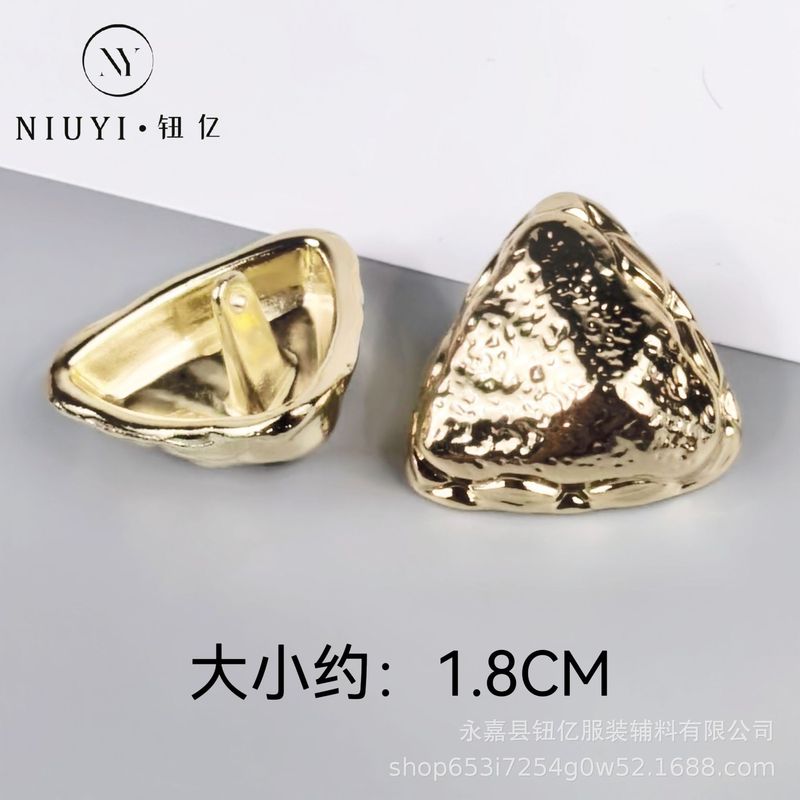 金属不規則な特殊形状ボタン金属ボタンコートウールコートカーディガンセーターボタンスーツコートボタン|undefined