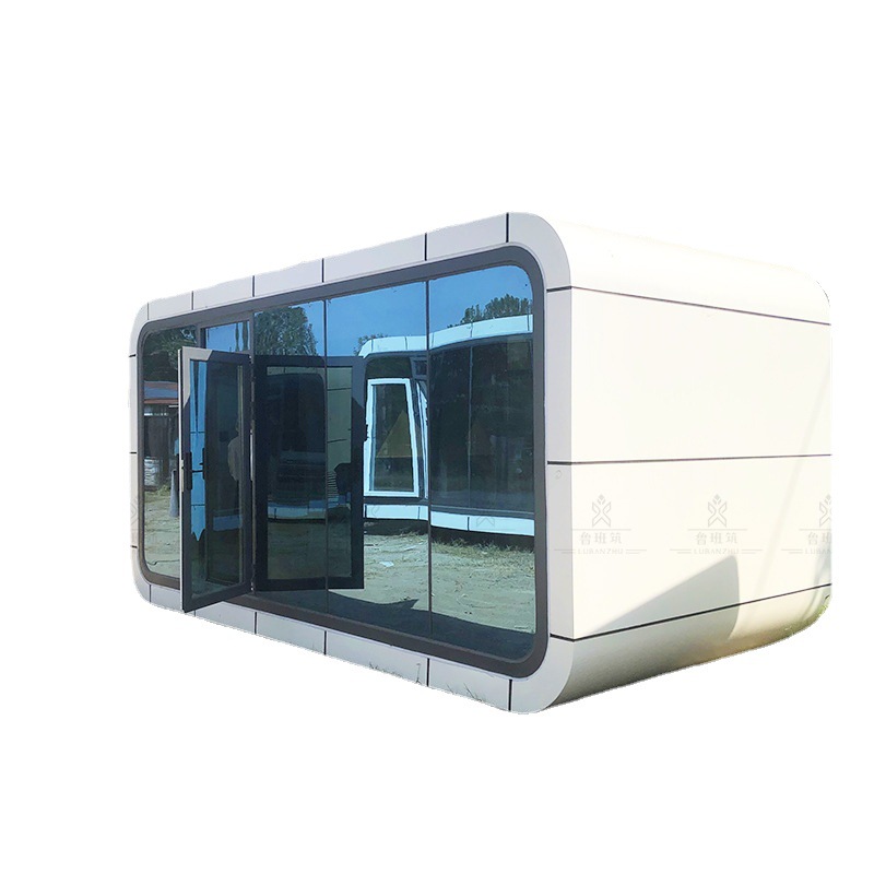 Luban Tsukino Luxury Tourist Camping House Scenic Spot Construction Productos acabados Apple Cabin House Sala de juegos VIP Lounge