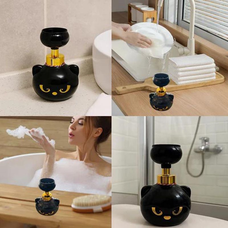 Cute Cat Paw Foam Soap Dispenser 可爱猫咪爪形泡沫香皂分配器|undefined