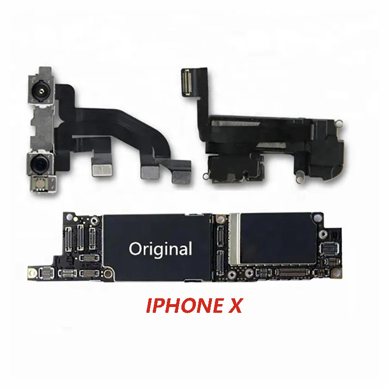Aplicable para iPhone x xs xsmax xr sin bloqueo sin reparación sin ID con placa base de teléfono móvil con cara