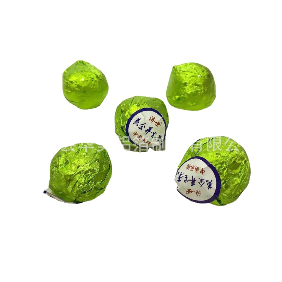 定制彩印圆点方形纯铝箔食品包装锡纸白茶包装纸家用日用厨房锡箔