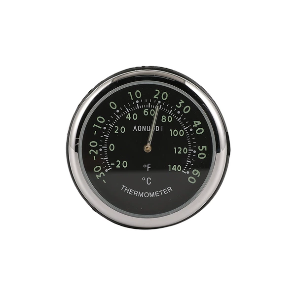 Fluorescence black thermometer