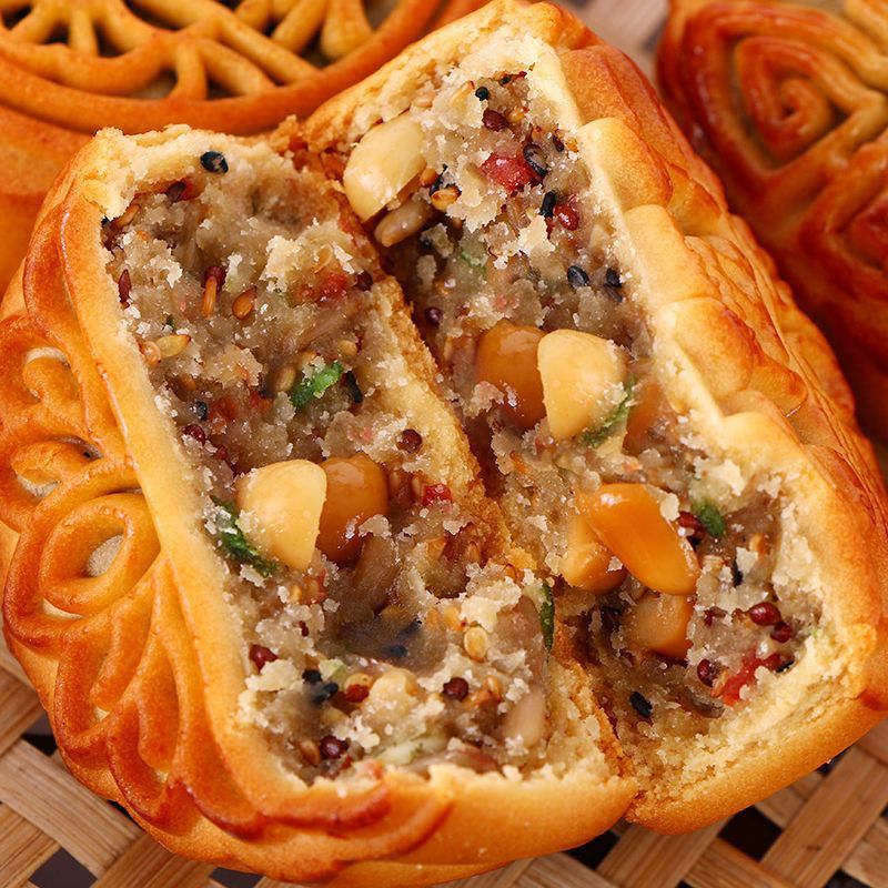 五仁月饼广式中秋传统糕点多种口味独立包装180g-2460g一件批发|undefined