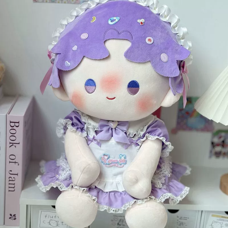 Милая хлопковая кукла, 40 см, детская одежда