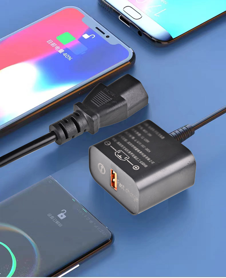 Electric Car Mobile Phone Charger 66W Fast Charging Flash Charging Converter 48v60v72v100v Universal Type