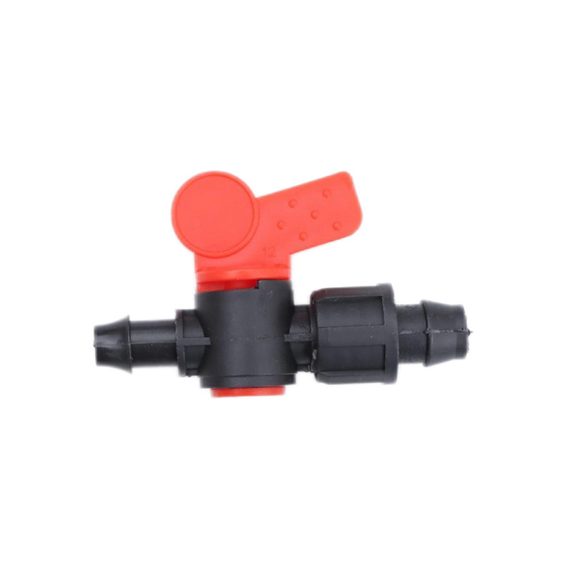 Válvula de derivación de anillo de tracción al por mayor, interruptor de riego por goteo, accesorios de tubería de agua, riego agrícola, 16 válvulas de derivación madre de bloqueo de tubería dura