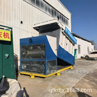五米二平板自卸车拉着走的负压吸灰车XWZF 液压升降功能装置真空