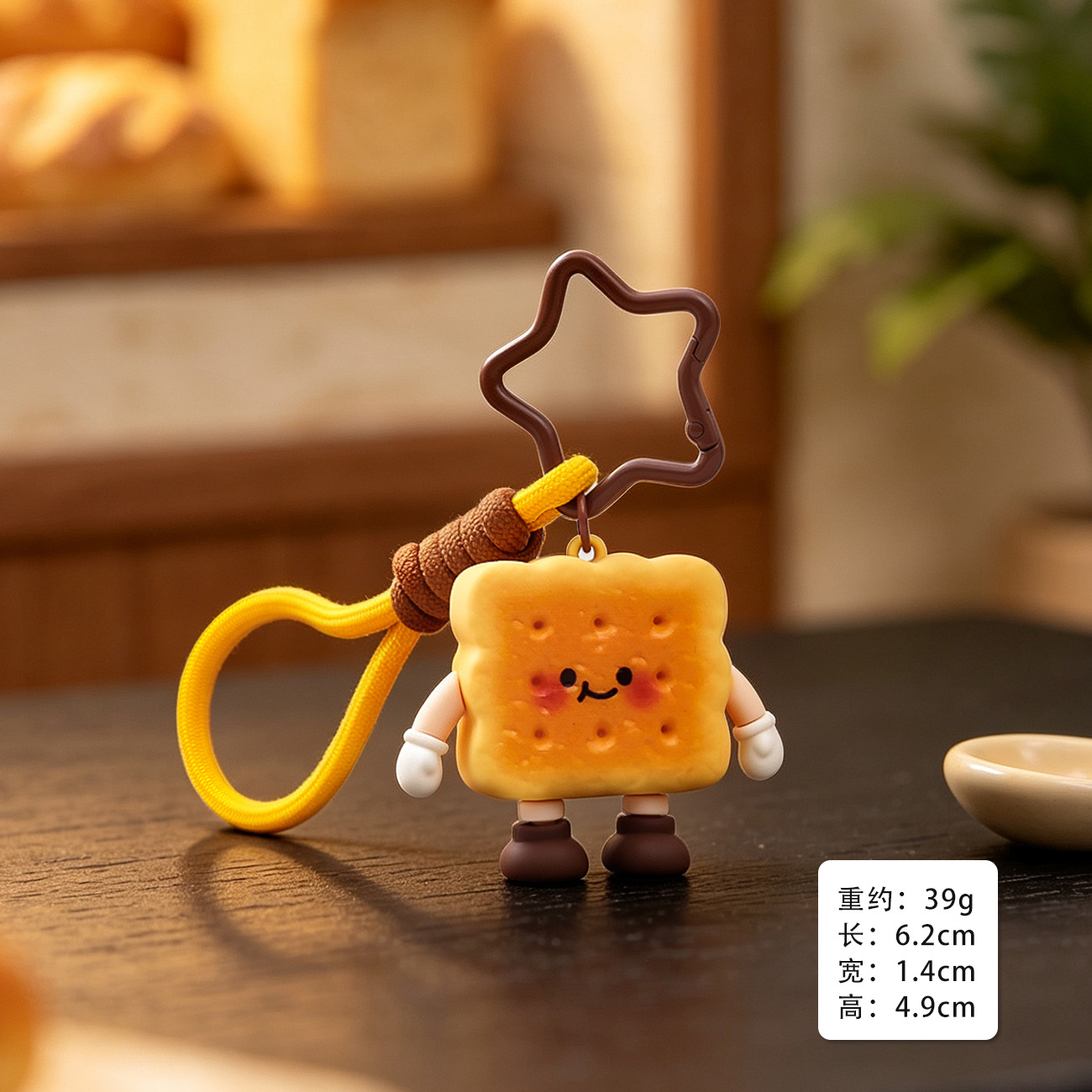Food play, pendant, bread