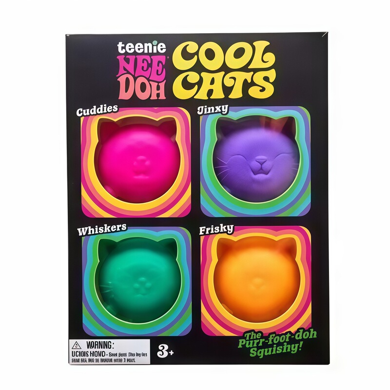 New Cross-Border Cat-Shaped Squishy Toy with Slow Rebound, Stress-Relief Toy for Children, Candy-Colored Cute Pet Stress-Relief Gadget New Cross-Border Cat-Shaped Squishy Toy with Slow Rebound, Stress-Relief Toy for Children, Candy-Colored Cute Pet Stress-Relief Gadget