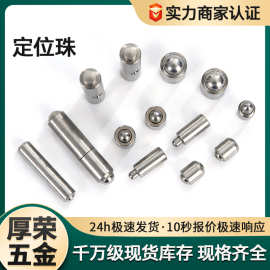 新款跨境高精度不锈钢台阶式定位珠 来图定制精密五金金属定位珠