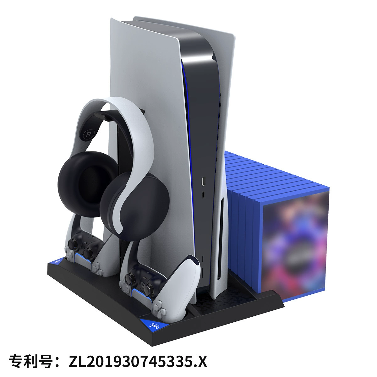 PS5 хост Liuhe One мультитула-headings фан зарядная база PS5 ручка двойной двойной-специализированный гарнитура диск