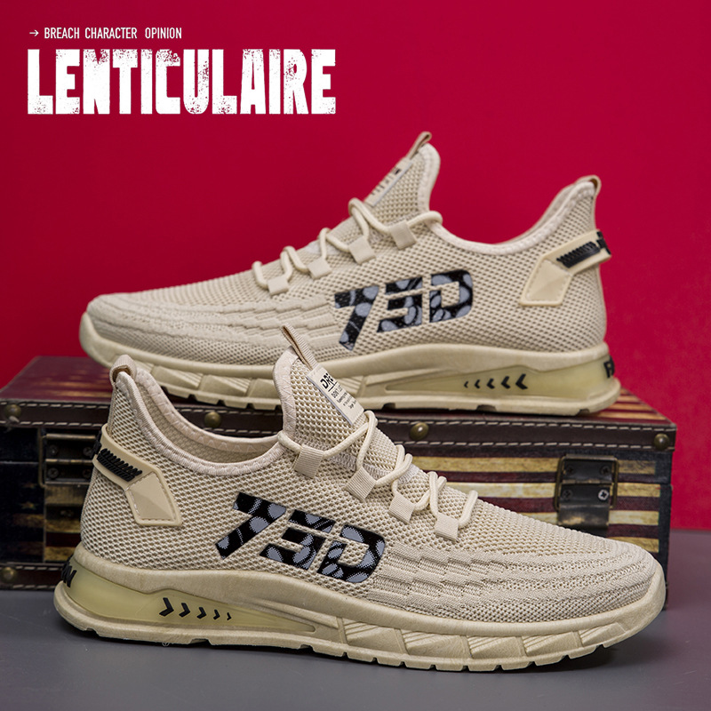 Large Size Men's Shoes, Summer Shoes, Thin Men's Sports Shoes, Breathable and Versatile Mesh Shoes, Casual Shoes, Running Shoes for Men