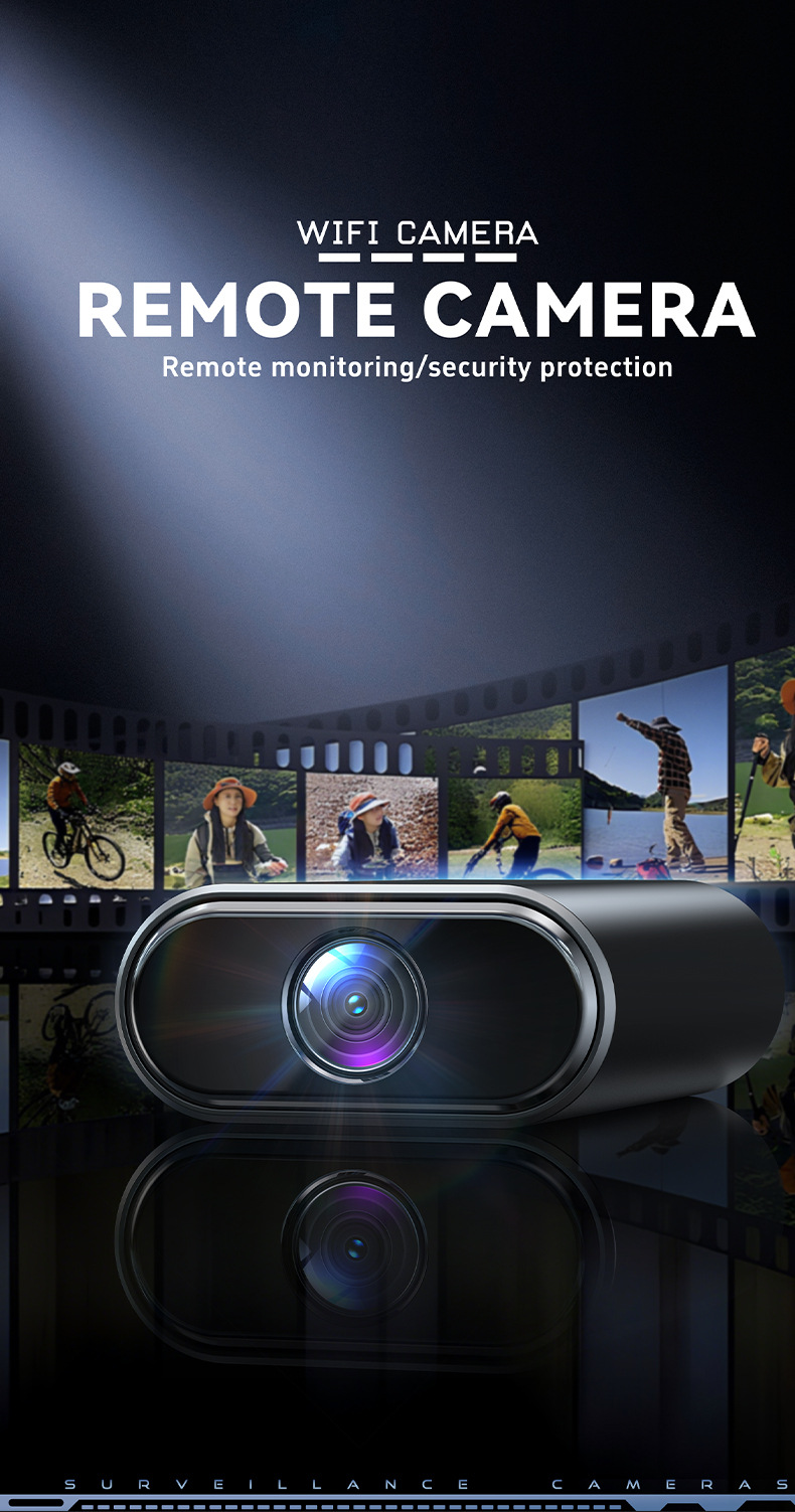 X7 smart monitoring camera, compact, clear night vision