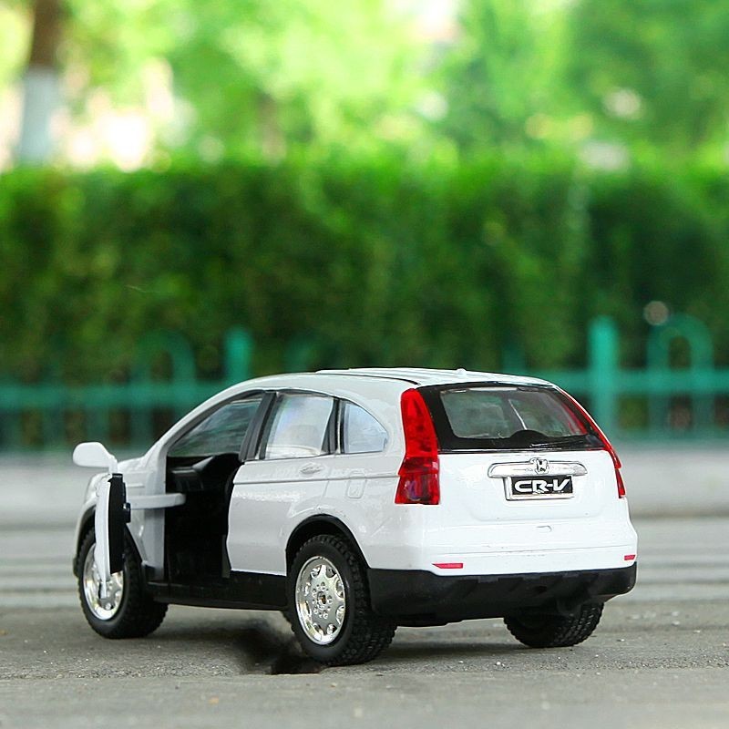 Tiya Duo: Honda Alloy Car Model Off-Road Vehicle Pull-Back Sound and Light Iron Car Toy Resistant to Falling at Low Price on the Whole Network