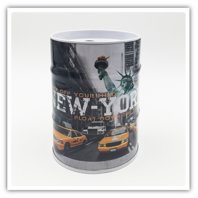 Moda japonesa de moda barril de aceite cenicero personalidad mini cenicero de acero inoxidable barril de gasolina cenicero