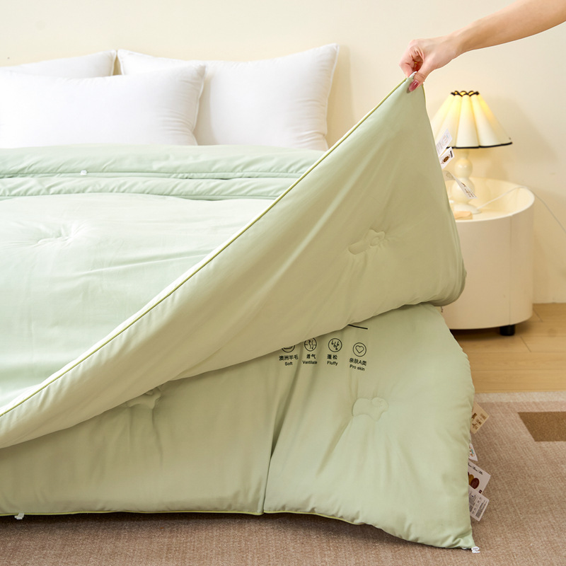 100% 호주산 울 - 라이트 그린