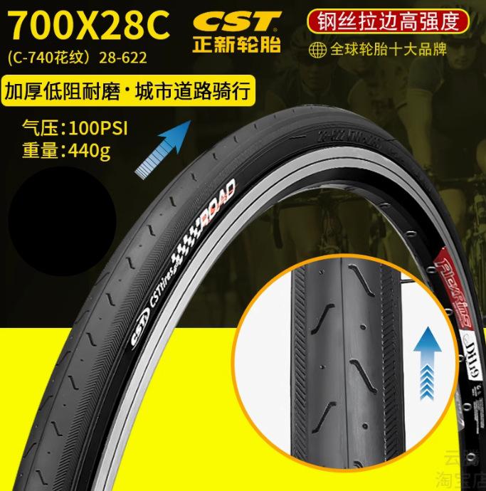 Толстая шина Zhengxin C740-700X28C