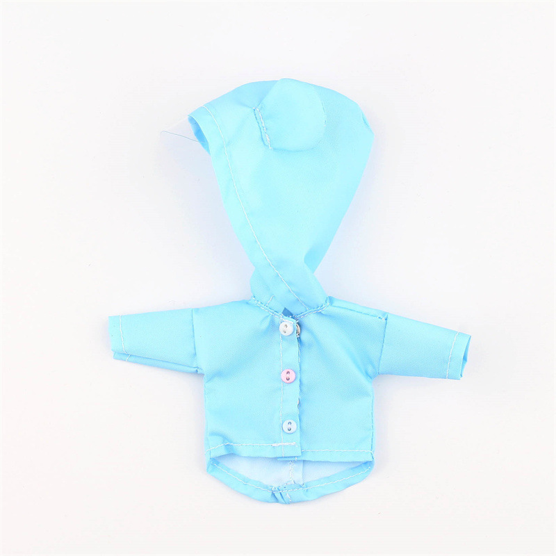 Ob11子供服雨の日を恐れていないカエル恐竜ウサギ動物レインコートbjd 12分人形服|undefined