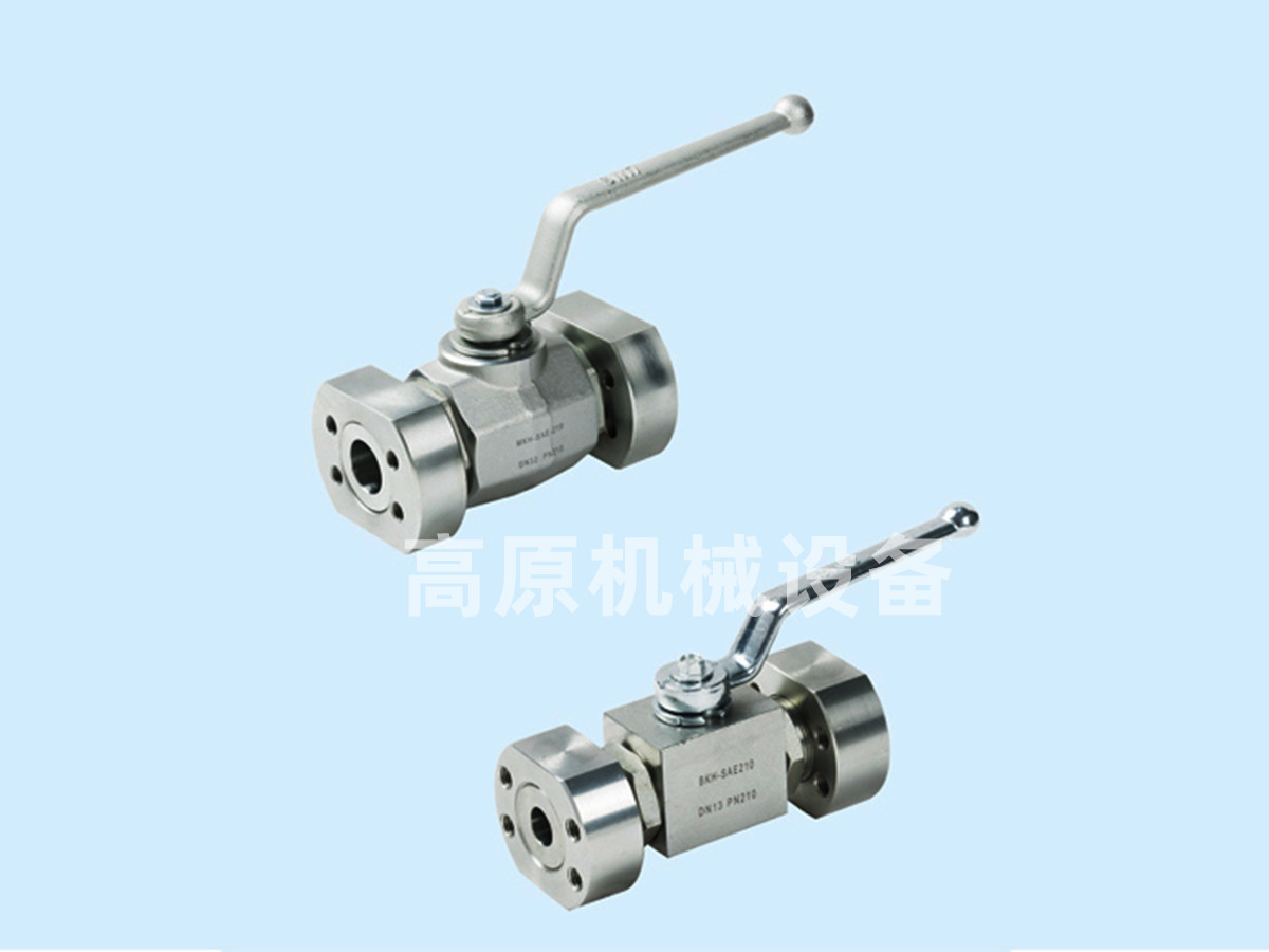 高压球阀BKH-SAE210-13-11123-04 MKH-SAE210-32-M10-06球阀